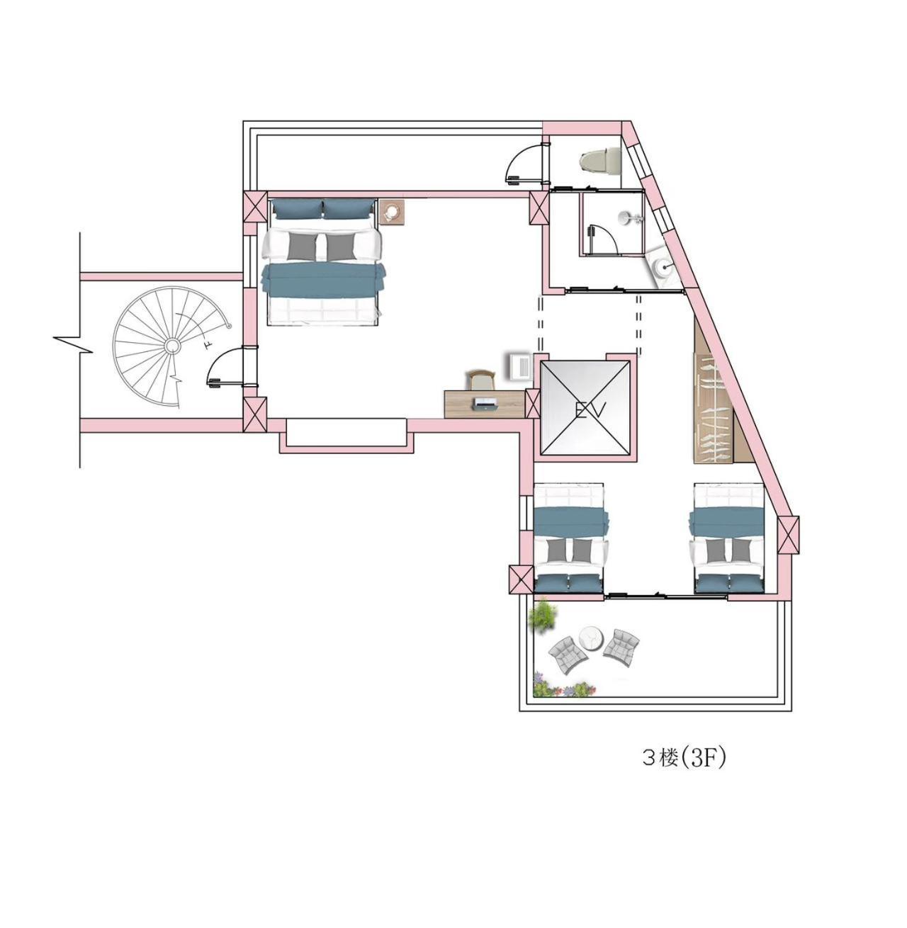 Ev-Akabane House Apart otel Tokyo Dış mekan fotoğraf